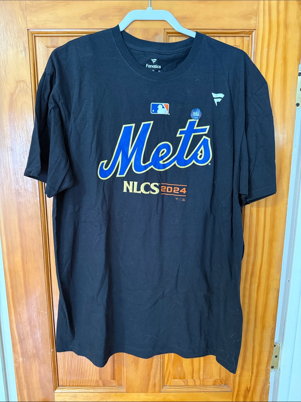 Fanatics Black New York Mets NLCS 2024 Graphic Tee